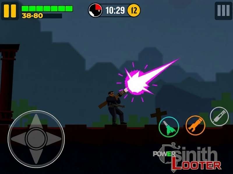 Power Strike Looter Gameplay Screenshot
